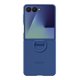 thumbnail image 2 of Funda para Samsung Galaxy Z Flip7 de silicona con anillo, azul marino, 2 of 9