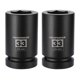 thumbnail image 1 of Caja de vaso de impacto MIXPOWER 33 mm, entrada de 1 pulgada, 6 puntos, juego de 2 piezas, 1 of 6