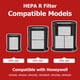 thumbnail image 2 of Filtro HEPA de repuesto Funmit para purificador de aire, paquete de 3 unidades, para Honeywell, 2 of 6