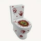 thumbnail image 1 of 1pc Biochemical Zombie Halloween Toilet Sticker - Scary Theme Hotel Toilet Decor for a Spooky Bathroom, 1 of 4