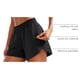 thumbnail image 4 of Shorts CRZ YOGA Dolphin 13 cm Secado Rápido con Bolsillo con Cierre Negro S, 4 of 7