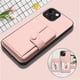 thumbnail image 3 of FOXDOCK Funda para iPhone 13 mini con Bloqueo RFID - Diseño Elegante con Cierre de Botón, 3 of 5