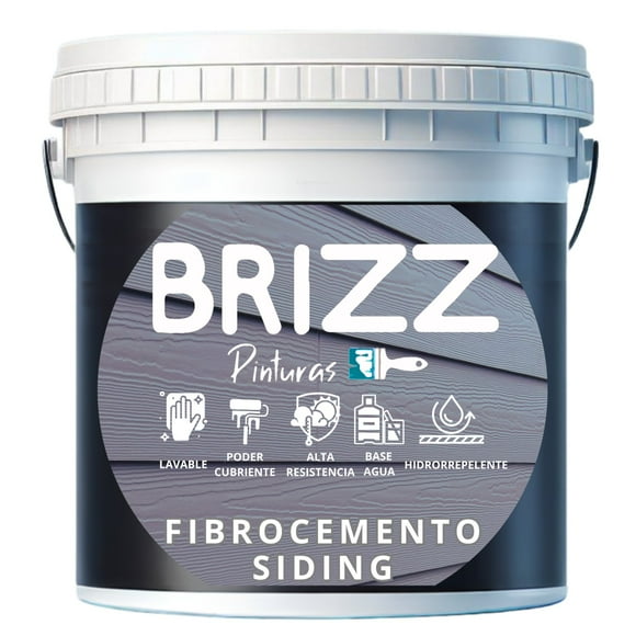Fibrocem Siding “blanco” (galón 4 L) /brizz