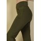 thumbnail image 4 of Pantalones Acampanados de Cintura Alta con Bolsillo Delantero, 4 of 5
