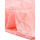 thumbnail image 5 of INSPIRE CHIC Blusa de Mujer con Espalda de Ojal Manga Corta Cuello Alto Semi Transparente Talla L Rosa, 5 of 6