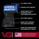 thumbnail image 3 of Correas de muñeca Versa Gripps Classic MED/LG Azul, fabricadas en EE. UU., 3 of 8