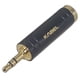 thumbnail image 1 of Adaptador stereo de Plug 1/4 a Mini-Plug Kabel KM-71G, 1 of 2