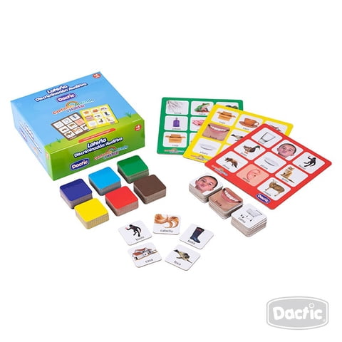 Dactic - Juego Lotería Discriminación Auditiva