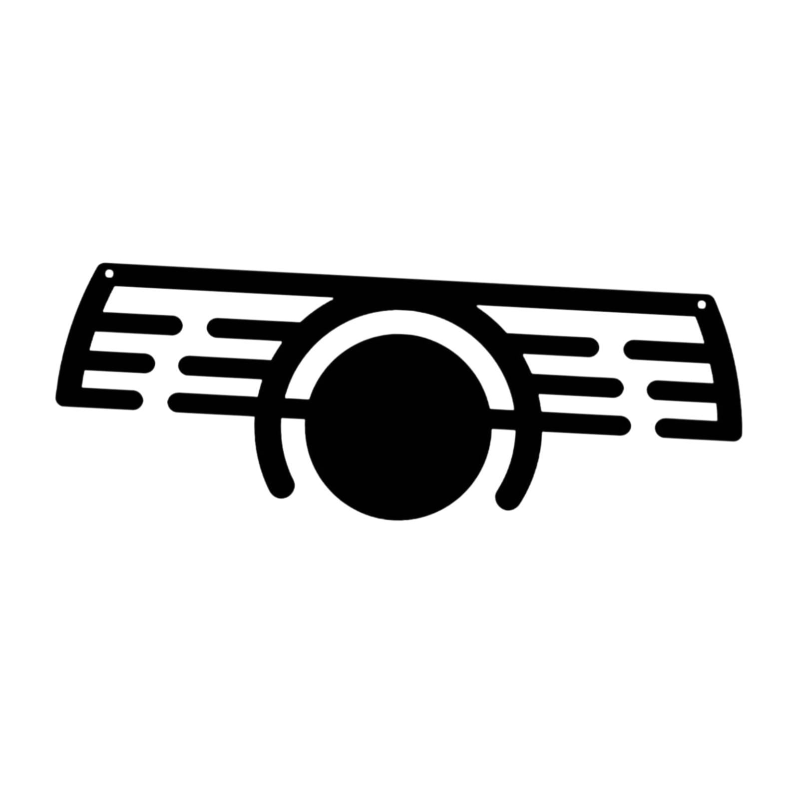 Bothyi - Perchero De Exhibición De Metal Para Medallas, Marco Para Medallas Deportivas, 40 Cm X 14,15 Cm