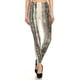 thumbnail image 1 of Leggings de Cintura Alta con Estampado de Escamas de Serpiente, Estilo Ajustado y Cinturilla Elástica., 1 of 4