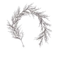 Magideal - Guirnalda De Ramas De Halloween, Guirnalda De Ramas Muertas, Rama Artificial Para Hacer Tú Mismo, Corona Para Escaleras Exteriores, Pared, Festival De Estilo A