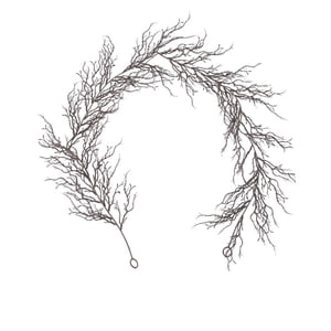 Magideal - Guirnalda De Ramas De Halloween, Guirnalda De Ramas Muertas, Rama Artificial Para Hacer Tú Mismo, Corona Para Escaleras Exteriores, Pared, Festival De Estilo A