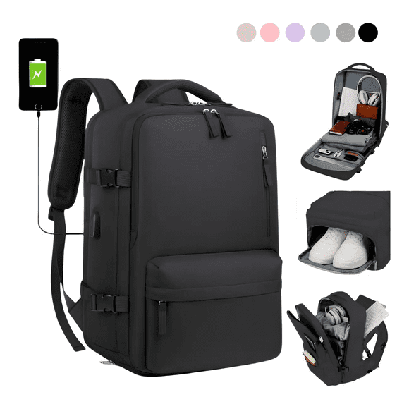 Mochila De Senderismo Impermeable De Viaje Grande Con Interf