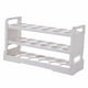 thumbnail image 2 of Caja De Almacenamiento De Huevos De Múltiples Capas Apilable De Gran Capacidad Para Nevera Hogar Blanco, 2 of 3
