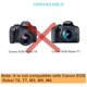 thumbnail image 4 of Adaptador de corriente Tengdaxing ACK-E18 para Canon EOS Rebel T6i T6S T7i, 4 of 5