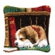 thumbnail image 1 of Funda de almohada bricolaje kits de gancho de cierre para animales principiantes patrón para dormir perro, 1 of 5
