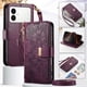 thumbnail image 5 of Funda tipo cartera de piel sintética FOXDOCK para Samsung Galaxy S26 Edge – Resistente a golpes y a las interferencias RFID – Correa de mano larga Púrpura, 5 of 6