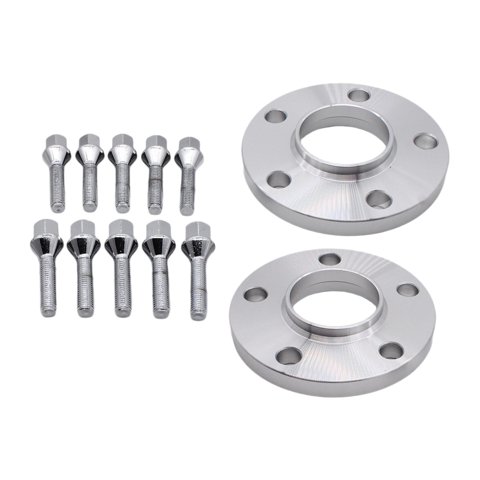 Magideal - Espaciadores De Rueda De 2 Piezas, Diámetro Central De 65,1 Mm, Repuesto De Ensamblaje De Camión, Espaciadores De Rueda En Cubo De 5X110 Mm