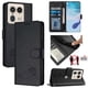 thumbnail image 5 of Funda tipo cartera FOXDOCK para MOTOROLA Edge 50 ultra con soporte, ranuras, RFID, diseño de gato, 5 of 5