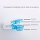 thumbnail image 2 of 1PC Portable Pill Taker Medicine Storage Box Anti Pollution Pill Tablet Crusher for Personal Health Care, 2 of 3