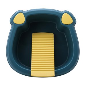 Magideal - Funda Para Mango De Raqueta De Bádminton, Protector De Agarre Para Raqueta, Mango De Raqueta, Funda Protectora De Dibujos Animados Para Jugadores Al A Azul