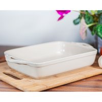 Genérico - Fuente De Cerámica P/ Horno Tipo Gres - Rectangular 31X20