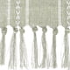 thumbnail image 3 of REGALWOVEN 1 Paquete de Camino de Mesa Rústico con Borlas para Fiesta de Comedor Boda Verde 13"x72", 3 of 5