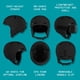 thumbnail image 2 of Casco Retrospec Comstock para niños para esquí y snowboard con carcasa ABS, 2 of 8