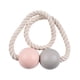 thumbnail image 1 of Cortina De Ventana De Cuentas De Madera Magnética Tie Back Pink + Grey, 1 of 5