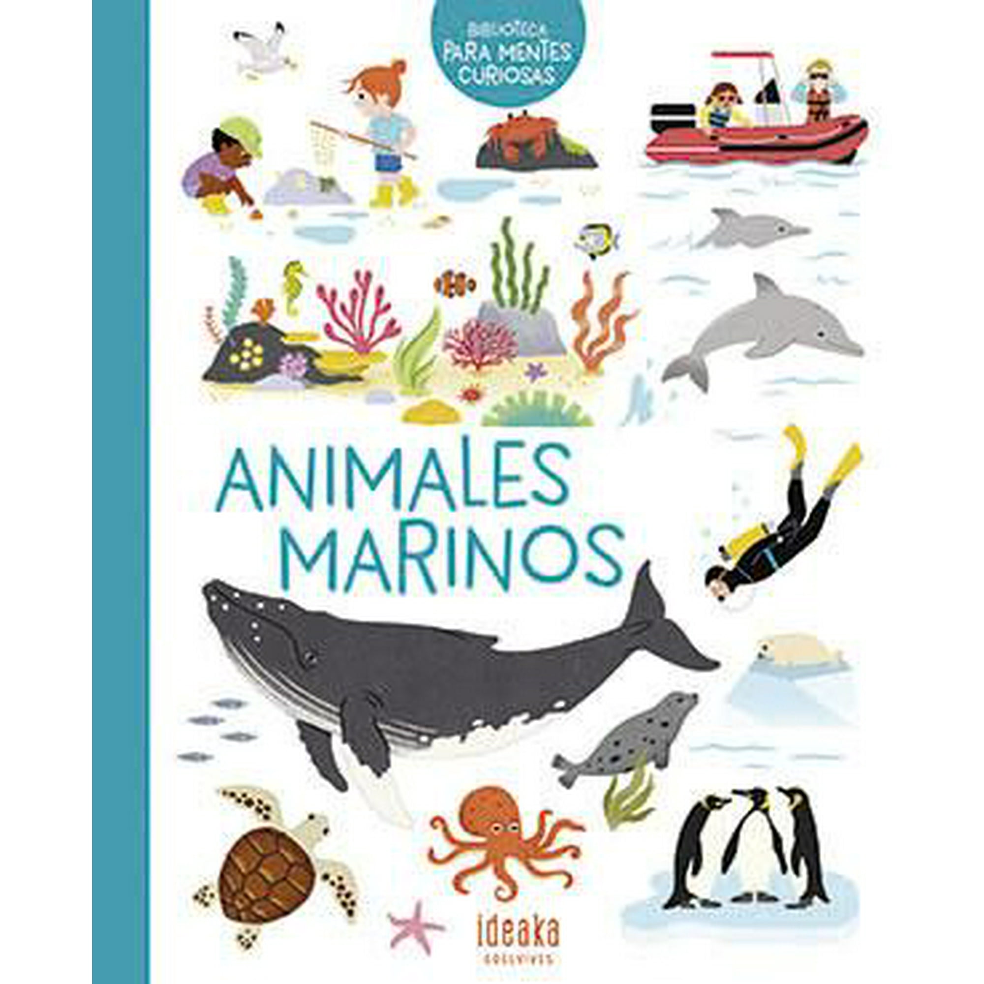 Edelvives - Biblioteca Para Mentes Curiosas - Animales Marinos