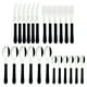 thumbnail image 2 of Juego Cubiertos 25 Piezas Leme Negro, 2 of 3