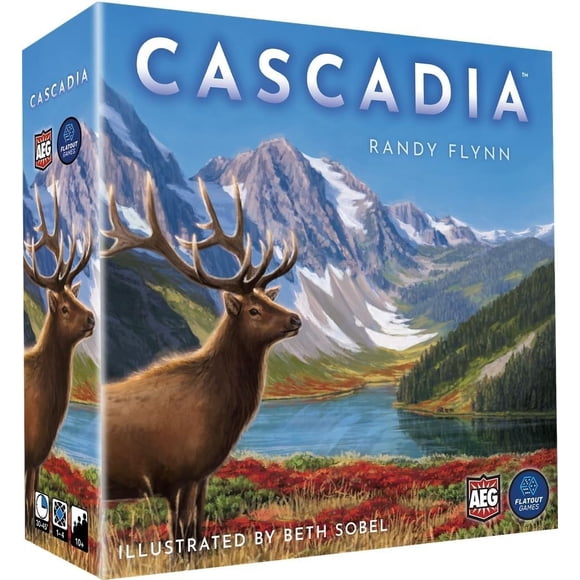 Juego de mesa AEG & Flatout Games Cascadia premiado con más de 10