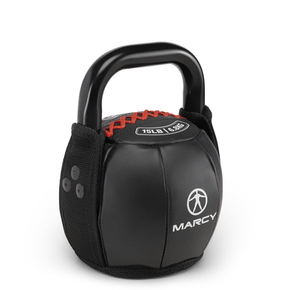 Kettlebell MARCY SKB-015 de 6,8 kg con mango suave