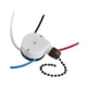 thumbnail image 1 of Interruptor De Cadena De Tracción, Repuesto Multifuncional Para Lámparas De Pared, 3 Velocidades, 4 Cables, Bronce, 1 of 5