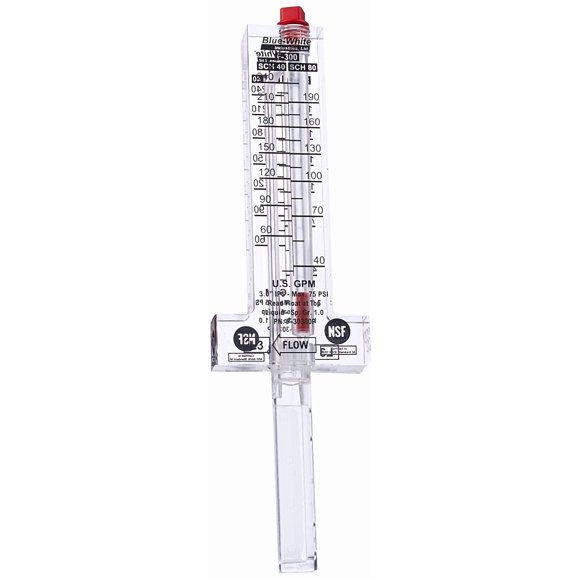Caudalímetro General Tools F-300 Serie 3 para 3 tubos de PVC