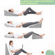 thumbnail image 3 of Almohada Cojín Lumbar Antirreflujo Ortopédica Multiposición, 3 of 5