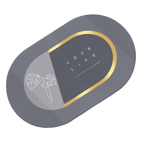 Magideal - Alfombrilla De Secado Para Puerta, Resistente A La Suciedad, Para Bañera, Cocina - Alfombrilla De Secado Para Entrada, Duradera Y Fácil De Limpiar Vida Amorosa