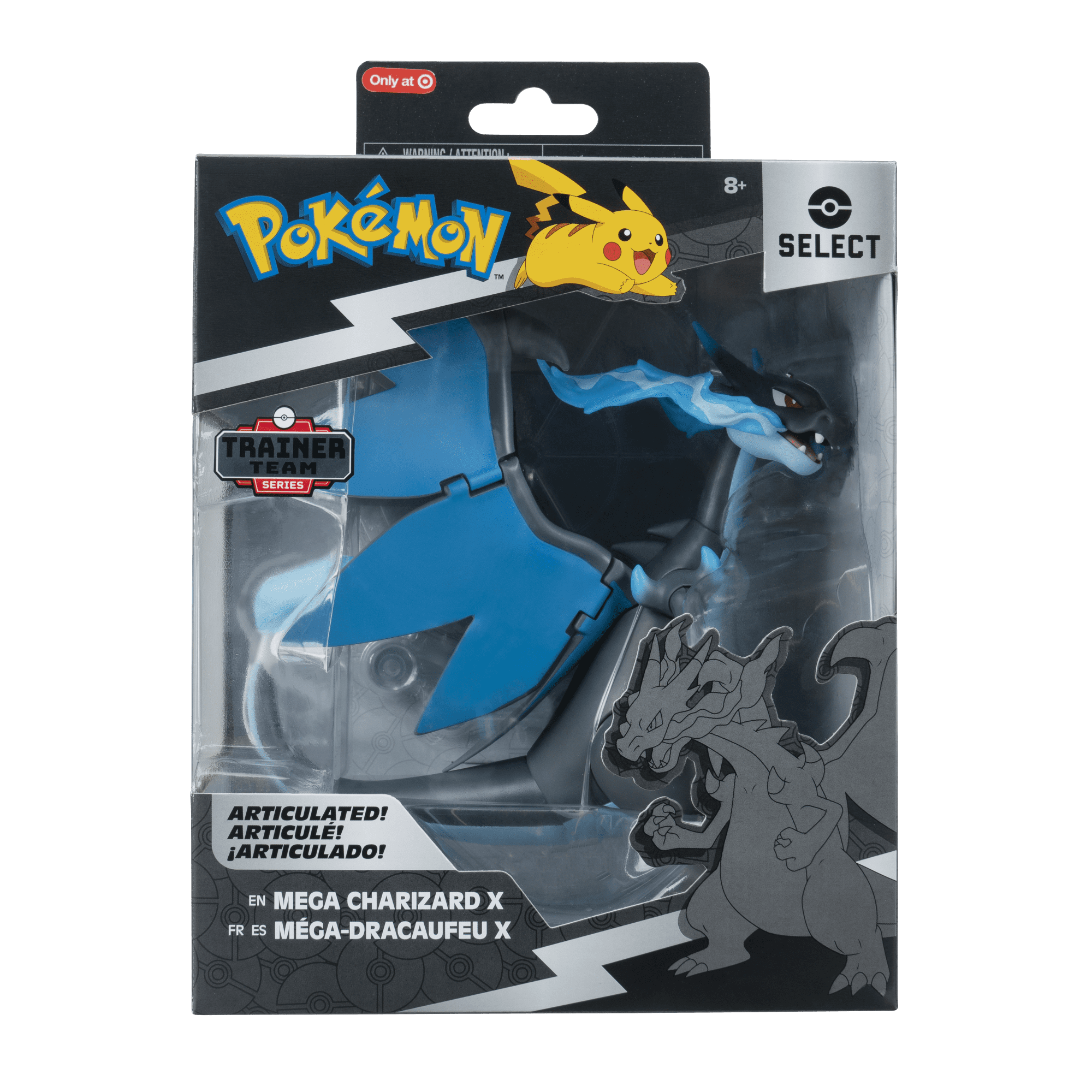 Figura Super Articulada De 15 Cm Mega Charizard Pokemon