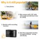 thumbnail image 2 of Cámara para bicicleta Wankskey 1080P 4,3" HD impermeable, 2 of 7