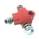 thumbnail image 4 of Juego De Conversión De Tubo De Manguera De Aceite De Freno, Conector De Tres Vías, Disco Doble Delantero, Rojo, 4 of 5