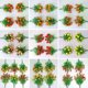 thumbnail image 4 of Xiao Hua Árbol de Durazno de Simulación Frutal Realista con Ramas de Hojas Verdes, Decoración Del Hogar, 1 Pieza, Durazno Simulado, 4 of 4