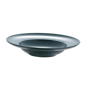 Bothyi - Plato De Cena Plato De Comida Tazón De Sopa De Borde Ancho Para Postres Reuniones Fiestas Verde