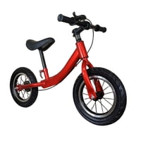 Bebesit - Bicicleta De Aprendizaje Niños Y Niñas Infantil Frenos Roja