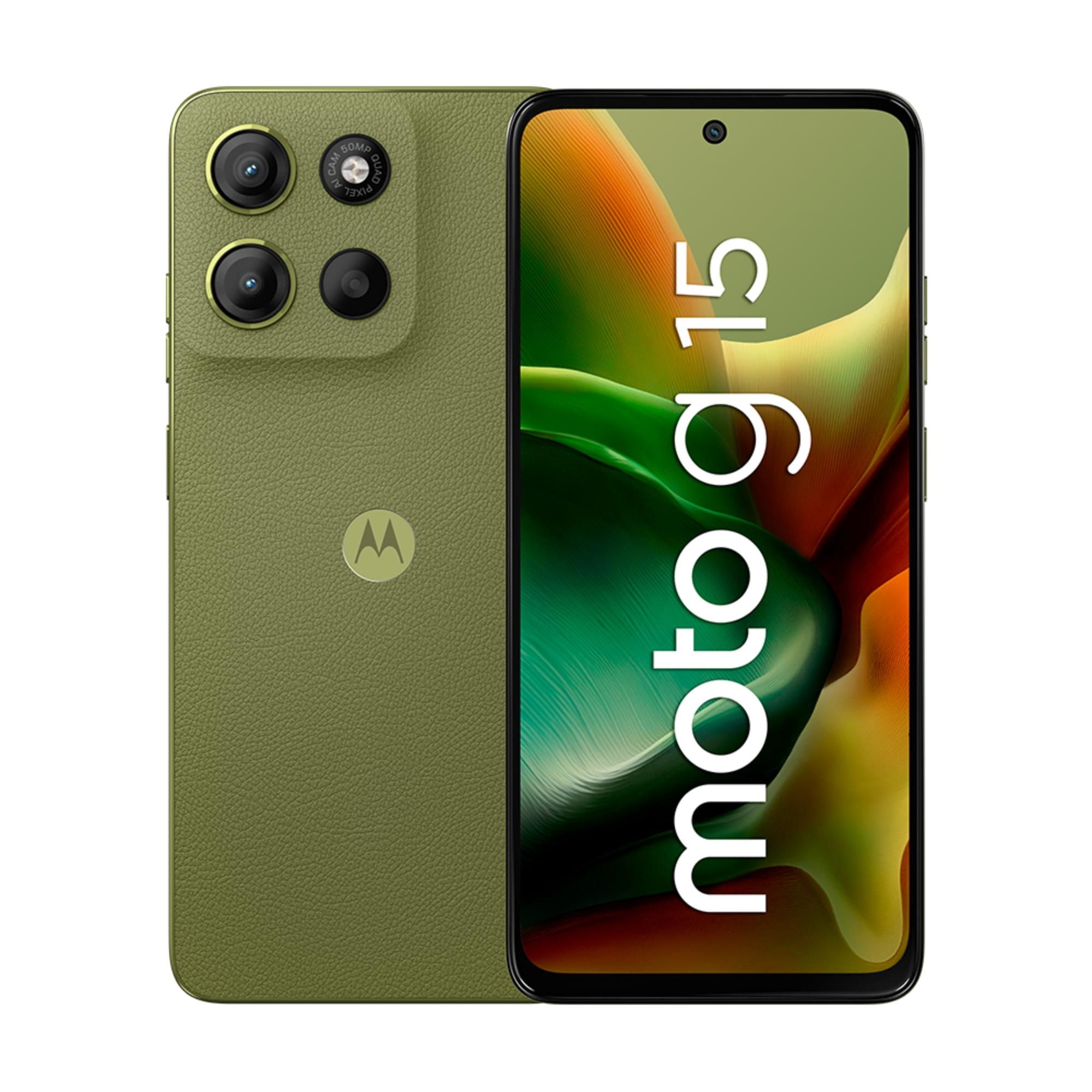 Motorola - Smartphone Moto G15 4G 128Gb Verde
