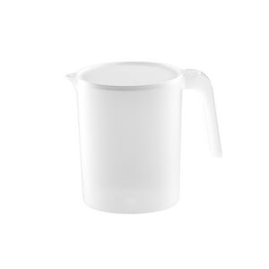 Genérico - Jarra De Agua De 68 Oz Con Jarra De Agua A Prueba De Fugas A Escala Para Picnic De Oficina Blanco