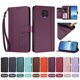thumbnail image 4 of Funda Cartera Trébol para Xiaomi Redmi Note 9S 4G con Ranuras Tarjetas y Carga Inalámbrica Violeta, 4 of 6