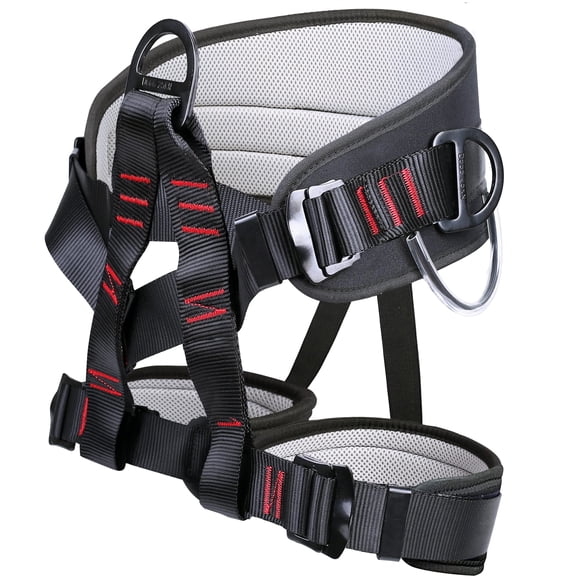 Arnés de escalada Ttechouter, grosor ajustable, medio cuerpo