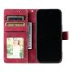 thumbnail image 5 of Funda Cartera para Xiaomi Redmi Note 14 Pro 5G Tapa con Ranuras, Soporte y Correa Rojo, 5 of 5