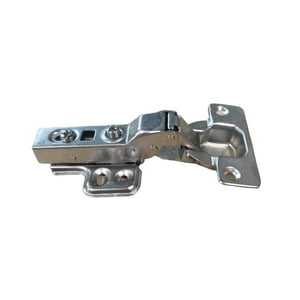 Genérico - Bisagra Cierre Suave 35 Mm Sin Tornillos Pack 10 Unidades Semicurva
