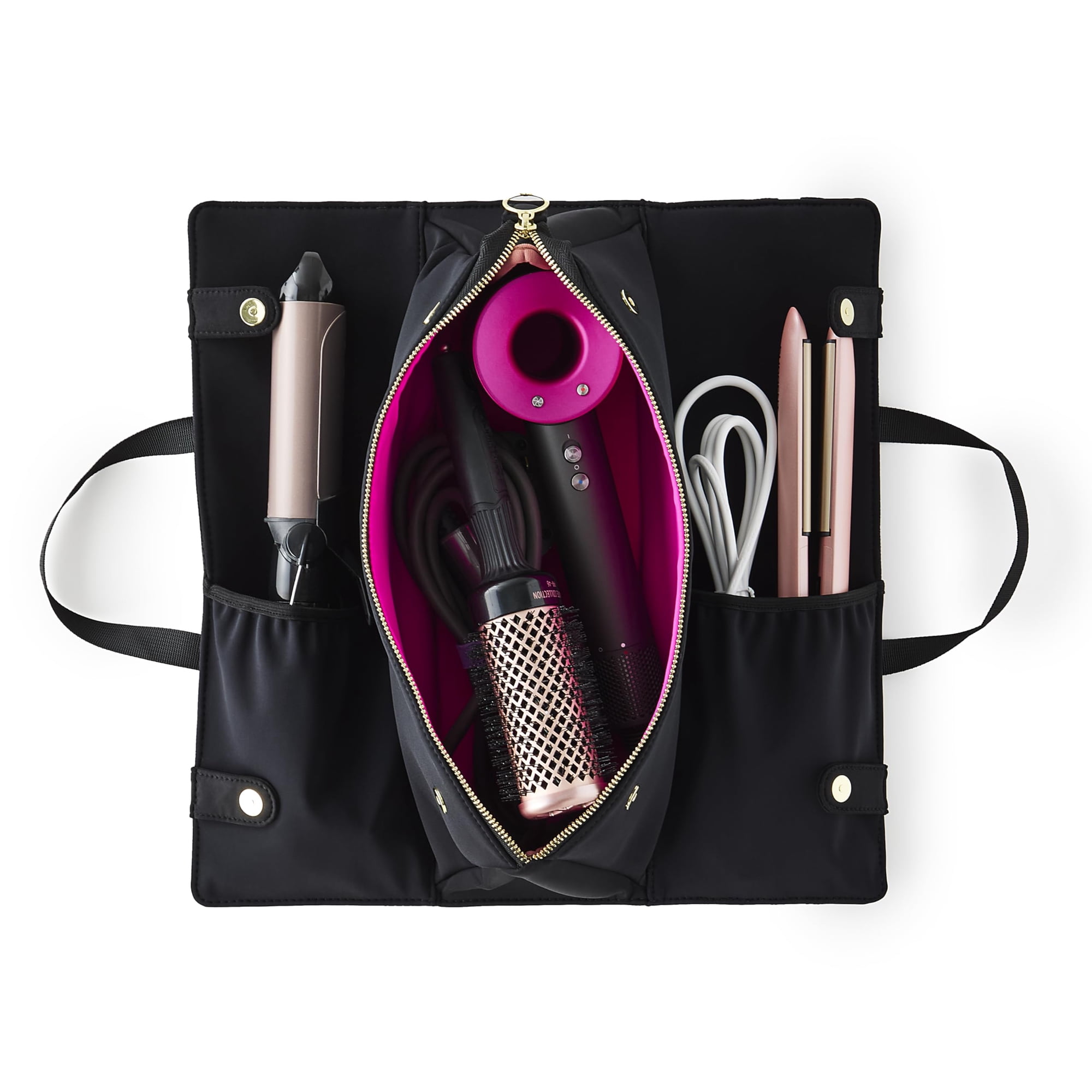 Bolsa Para Herramientas Para El Cabello Kusshi, Bolsa De Viaje Y Funda Organizadora De Neopreno